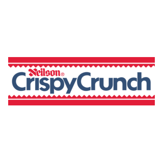 Crispy Crunch Chocolate Bar Logo PNG Vector