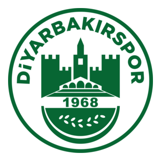 Diyarbakırspor Yeşil Monocrome Logo PNG Vector