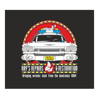 Ecto 1 Ghostbusters Logo PNG Vector