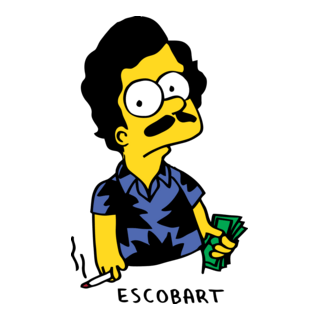 Escobart Bart Logo PNG Vector