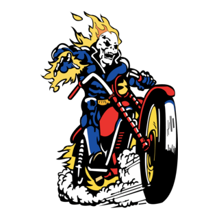 Ghost Rider Logo PNG Vector