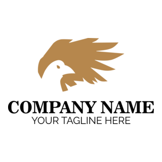 Golden Eagle Company Logo PNG Vector