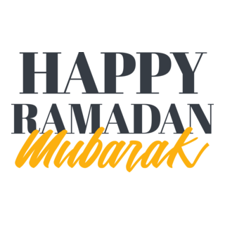Happy Ramadan Mubarak Logo PNG Vector