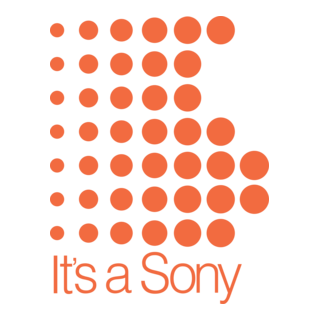 It's a Sony Logo PNG Vector