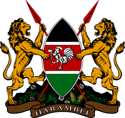 Kenya Coat of Arms Logo PNG Vector