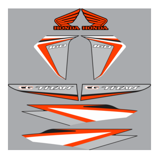 KIT titan 160 2017 adesivo Logo PNG Vector