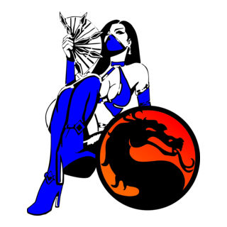 Kitana Mortal Kombat Logo PNG Vector