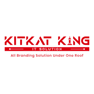 KitKat King IT Solution Logo PNG Vector