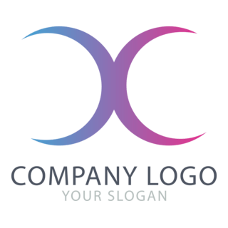 Letter Double C Company Logo PNG Vector