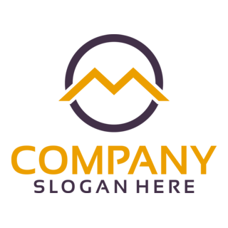 Letter M Company Logo PNG Vector