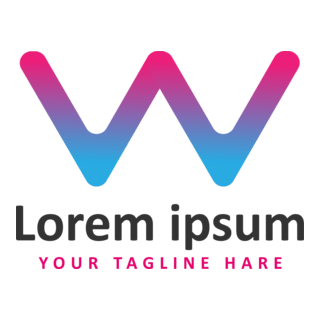 Letter W Business Company Logo PNG Vector