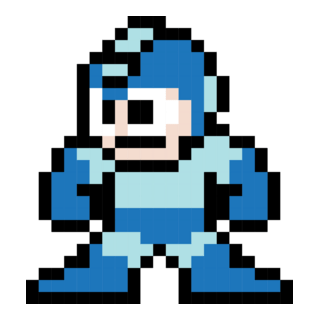 Mega Man Logo PNG Vector