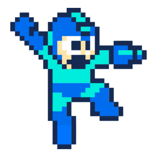 Mega Man Logo PNG Vector