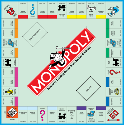 Monopoly - Standard Board Design Logo PNG Vector