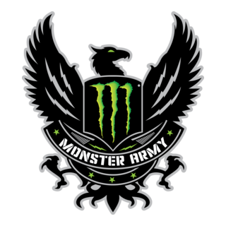 MONSTER ARMY Logo PNG Vector