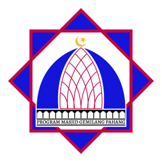 Program Masjid Gemilang Pahang Logo PNG Vector
