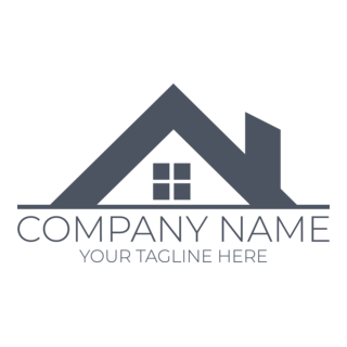 Real Estate Building Company Logo PNG Vector