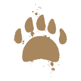 Scruffy Bear Pictures PAW Logo PNG Vector