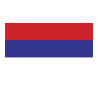 Serbia Flag Logo PNG Vector
