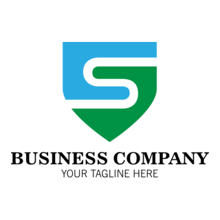 Shield Letter S Logo PNG Vector