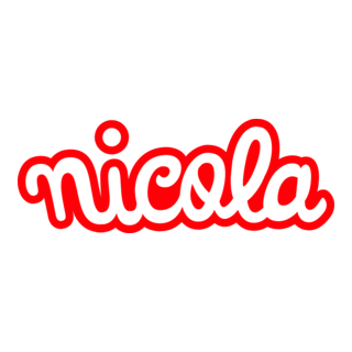 Shinchosha Nicola Wordmark Logo PNG Vector