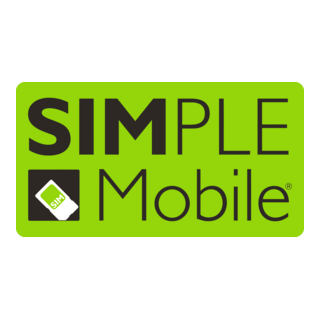 Simple Mobile Logo PNG Vector