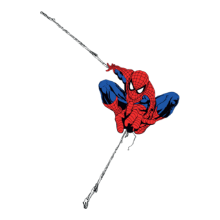 spiderman stiker separacion colores Logo PNG Vector