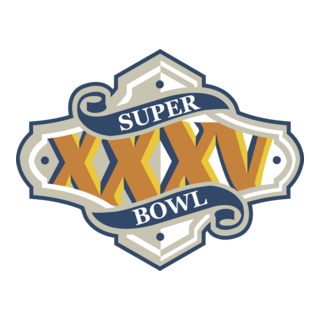Super Bowl 2001 Logo PNG Vector