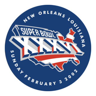 Super Bowl 2002 Logo PNG Vector