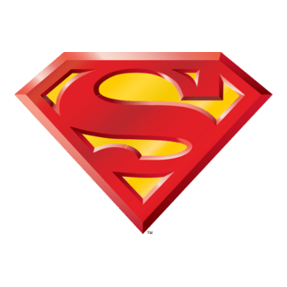 Superman 3D Logo PNG Vector