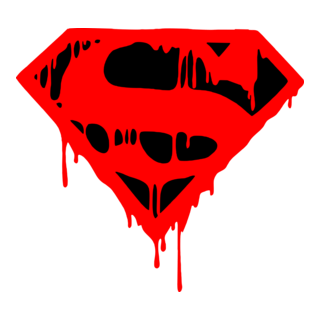 Superman Blooded Logo PNG Vector