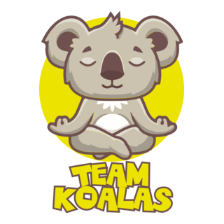 Team Koalas Logo PNG Vector