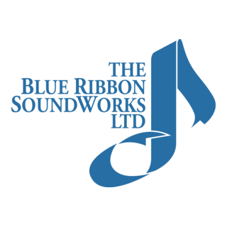 The Blue Ribbon SoundWorks Logo PNG Vector