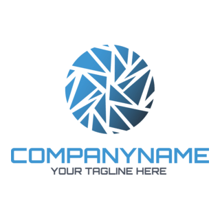 Triangle Circle Company Logo PNG Vector