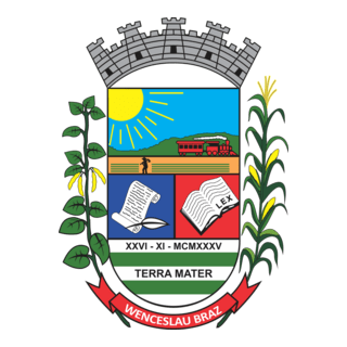 Verdadeiro Brasão de Wenceslau Braz - PR Logo PNG Vector