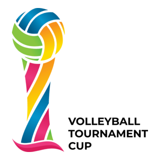 volleyball tournament cup Logo PNG Vector