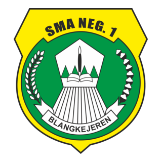 WARNA HITAM PUTIH SMA N 1 BLANGKEJ Logo PNG Vector