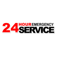 24 Hours Emergency Service Logo PNG Vector