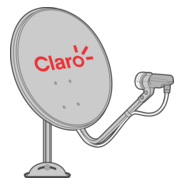 Antena KU Claro Logo PNG Vector