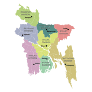 Bangladesh Map Logo PNG Vector