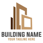 Building Company Logo PNG Vector