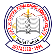 DR. Zahurul Kamal Degree (Honours) College Logo PNG Vector
