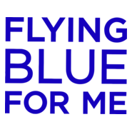 Flying Blue For Me Logo PNG Vector