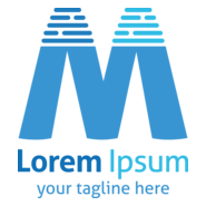 Letter M Company Logo PNG Vector