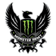 MONSTER ARMY Logo PNG Vector