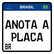 Placa Mercosul Logo PNG Vector