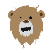 Scruffy Bear Pictures Logo PNG Vector