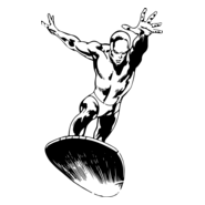 silver surfer Logo PNG Vector