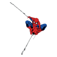 spiderman stiker separacion colores Logo PNG Vector