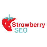 Strawberry SEO Logo PNG Vector